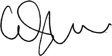 ANDY MILNER signature