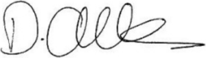 DENISE ALLEN signature